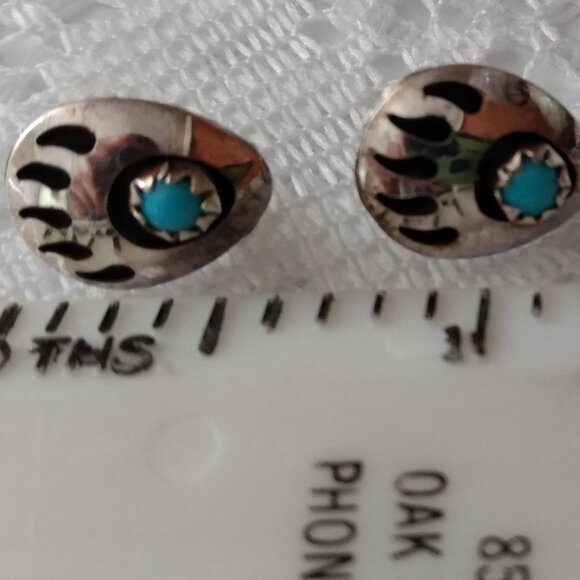 Turquoise earrings & pendant set.NWOT - Picture 3 of 7